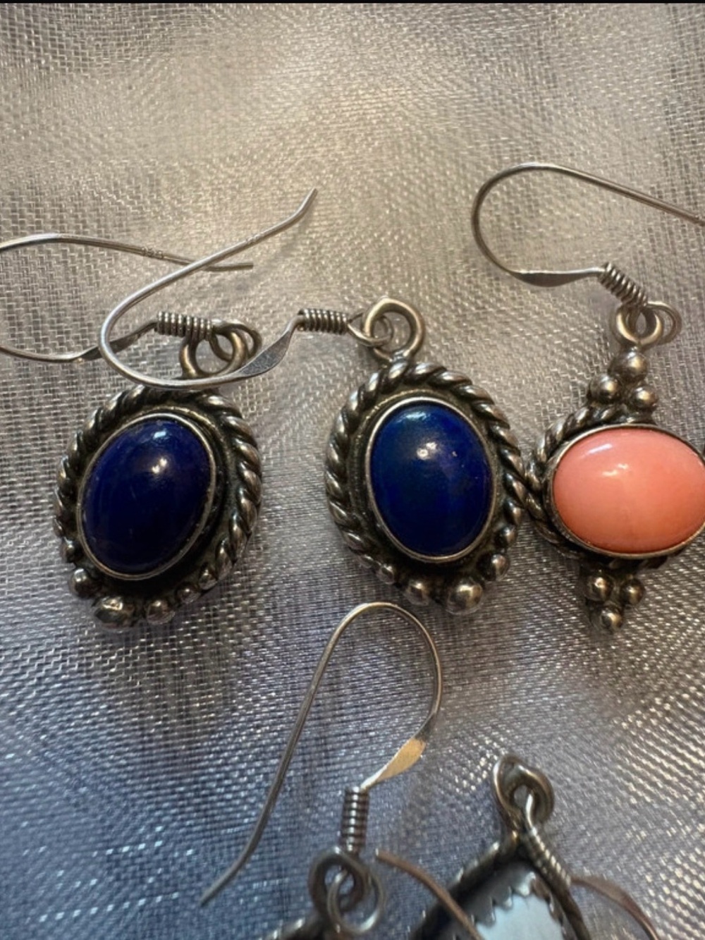 Earring set sterling silver